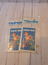 Vintage 1975 Western Publishing Play Pack Paper Doll SEALED X2