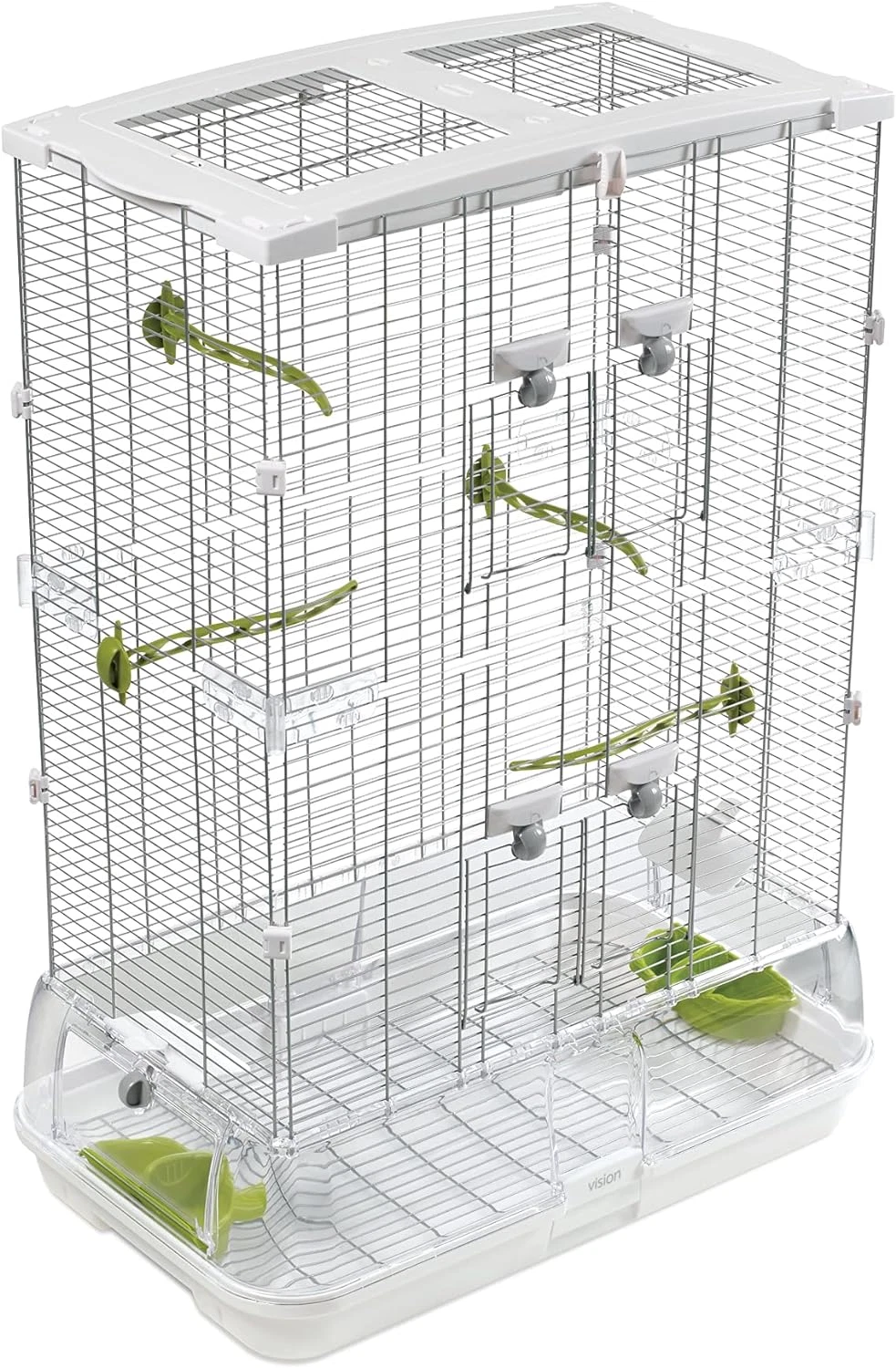 M02 Wire Bird Cage, Bird Home for Parakeets, Finches and Canaries, Tall Medium
Opens in a new window