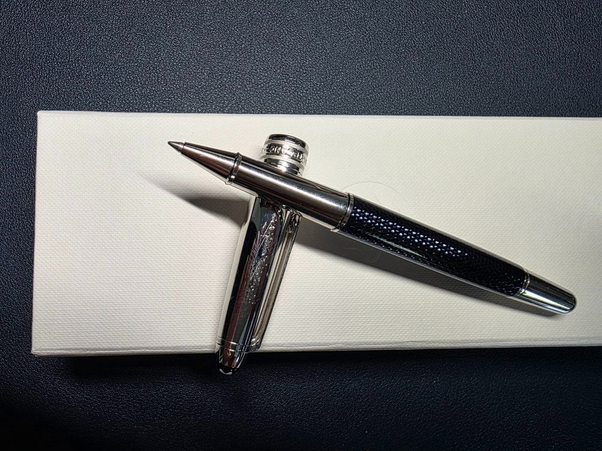 Montblanc Meisterstück Blue Hour Classique Rollerball Pen + Box 