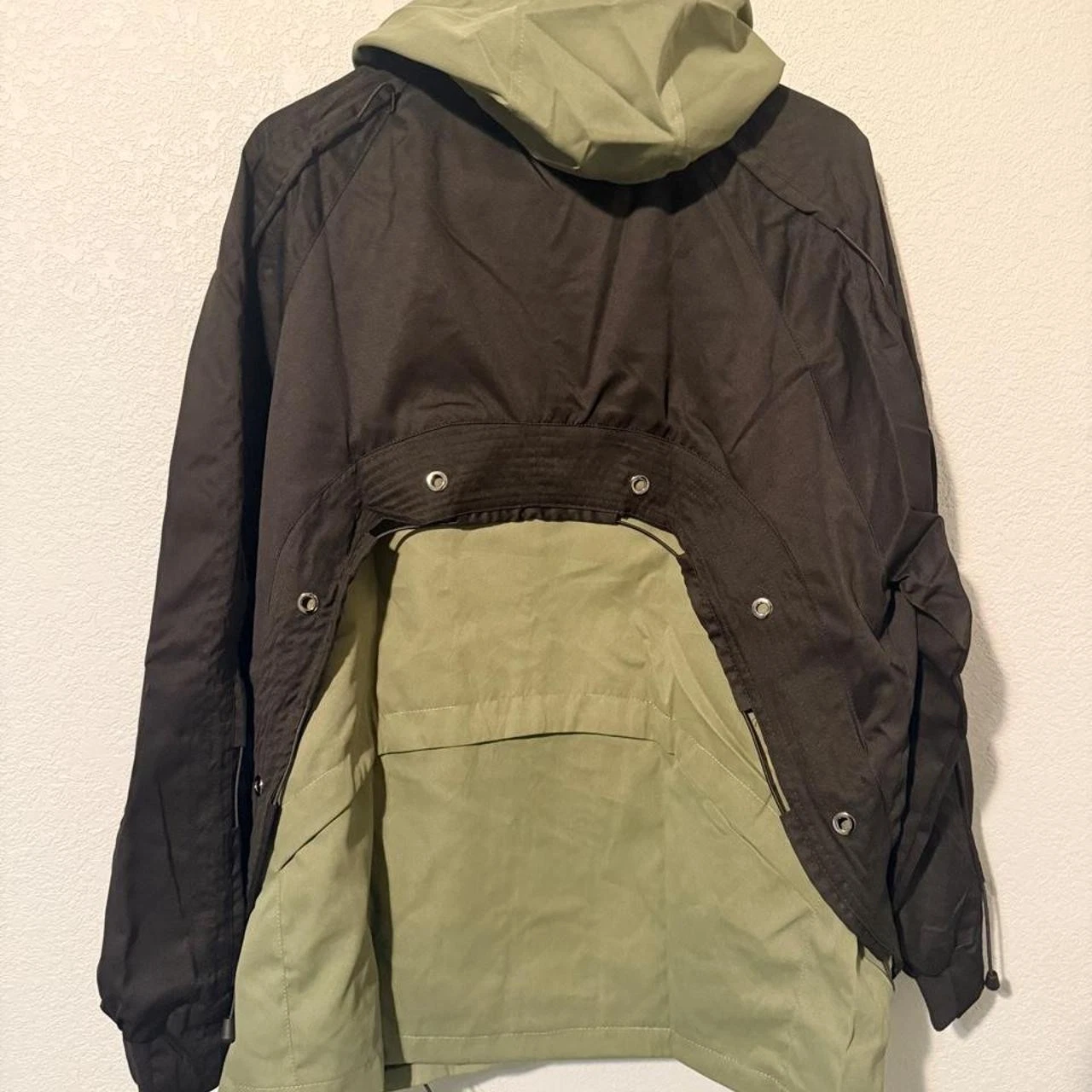 Niepce black & olive jacket #japanese loosewear #grunge #outerwear DIFFERENT image 3