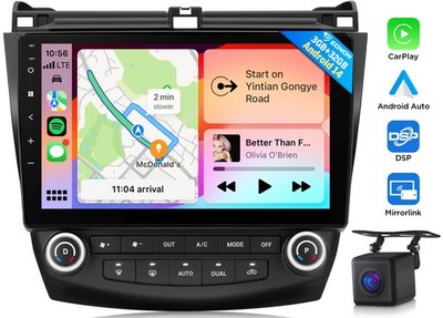 Android Auto 10.1'' for 2003-2007 Accord Sedan Car Stereo Head Unit Apple CarPlay
