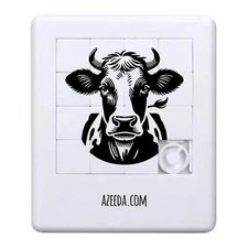 'Dairy Cow Portrait' Sliding Puzzle (PZ00035313)