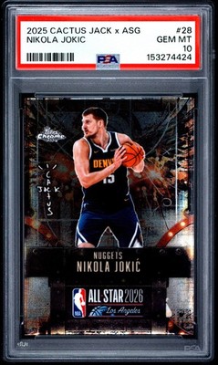 2025 TOPPS CHROME CACTUS JACK X NBA ALL-STAR GAME #28 NIKOLA JOKIC
