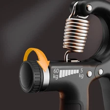 Strengthener Hand Grip 2 Pack Strength Trainer Forearm Finger Wrist Gripper E...