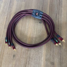 Monster Cable THX Certified Component Gold RCA 4 Feet A/V Red Blue Green