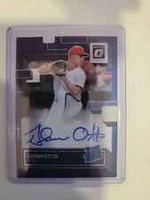 Glenn Otto 2022 Panini Donruss Optic Rookie RC Auto Blue Prizm #49/99