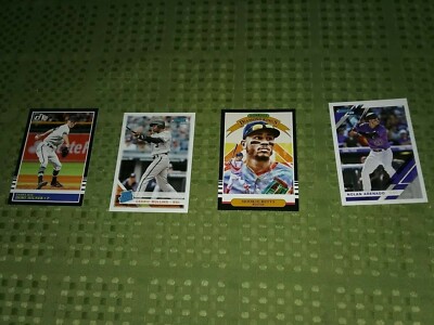 2019 Panini Donruss Baseball Card Singles - Create Own Lot #1 to #250