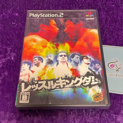Lot 2 Wrestle Kingdom1 &2 Set PlayStation2 PS2 Yukes Pro-Wrestling From Japan - Picture 2 of 7