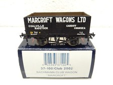 OO GAUGE BACHMANN LTD ED WAGON MARCROFT WAGONS LTD (SUPER DETAIL) 37-100 CLUB