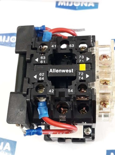 ALLENWEST Tipo UAOR IEC 337 BS 4794 CONTACTOR BOBINA 660V 24V DC Nuevo stock antiguo - Imagen 9 de 9
