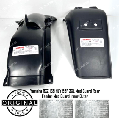 Yamaha RXZ 135 HLY 55F 3XL Mud Guard Rear Fender Mud Guard Inner
