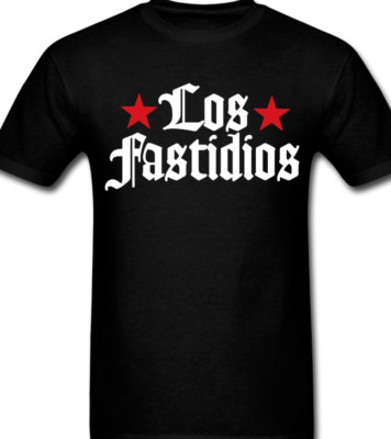 Los Fastidios Stay Rude Stay Rebel Punk Music Band T shirt tee Rock