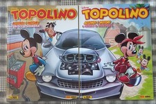 Topolino 3525 2 Albi con copertina componibile Topolino-Minnie - Nuovo Esaurito