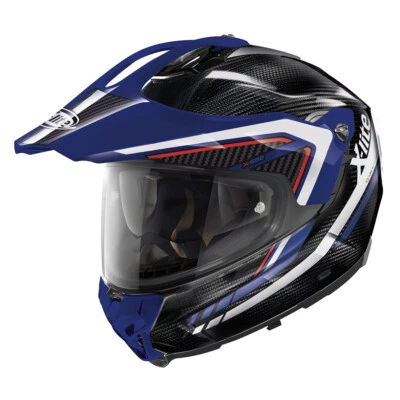 X-Lite X-552 Ultra Carbon Latitude Adventurehelm (schwarz/carbon/blau)Gr: L (59) - Bild 1 von 3