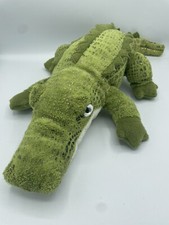 Aurora Green Alligator Crocodile Plush Stuffed Animal Toy 12"