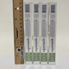 4 PK Supersmile 45° Degree Angle Ergonomic Toothbrush Crystal Clear Soft LOT 🪥