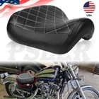 Front Driver Rider Solo Seat For Harley Sportster 883 1200 72 48 1983 2003