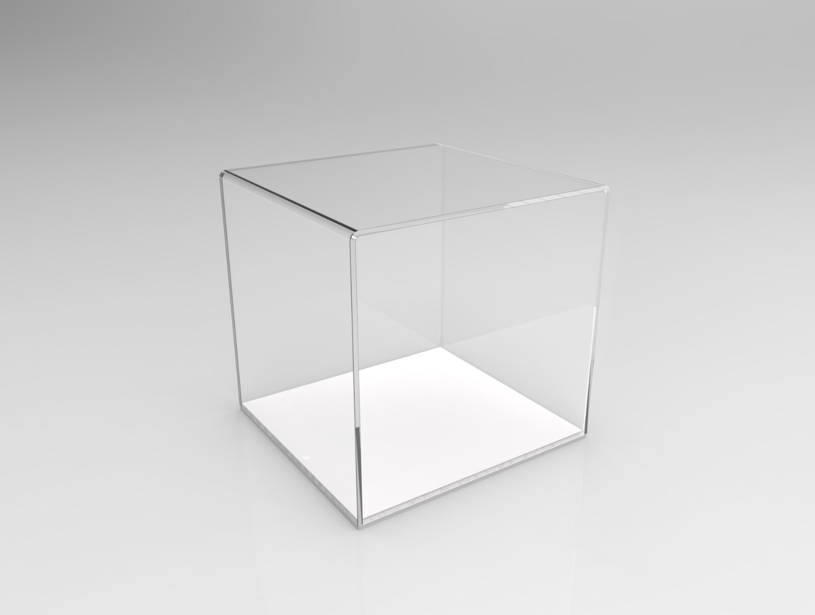 Teca Vetrinetta in plexiglass per modellini modellismo e Lego cm 30x30x H30 foto 3