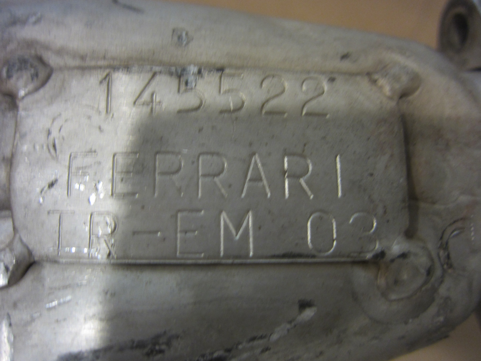 Ferrari 512 TR/M - LH-Rear Exhaust Manifold - P/N # 145522