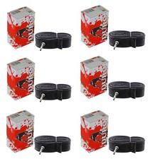 6 SIX DURO BICYCLE TUBE 27 X 1-1/8-1 1/4 33MM STANDARD PRESTA/FRENCH VALVE.