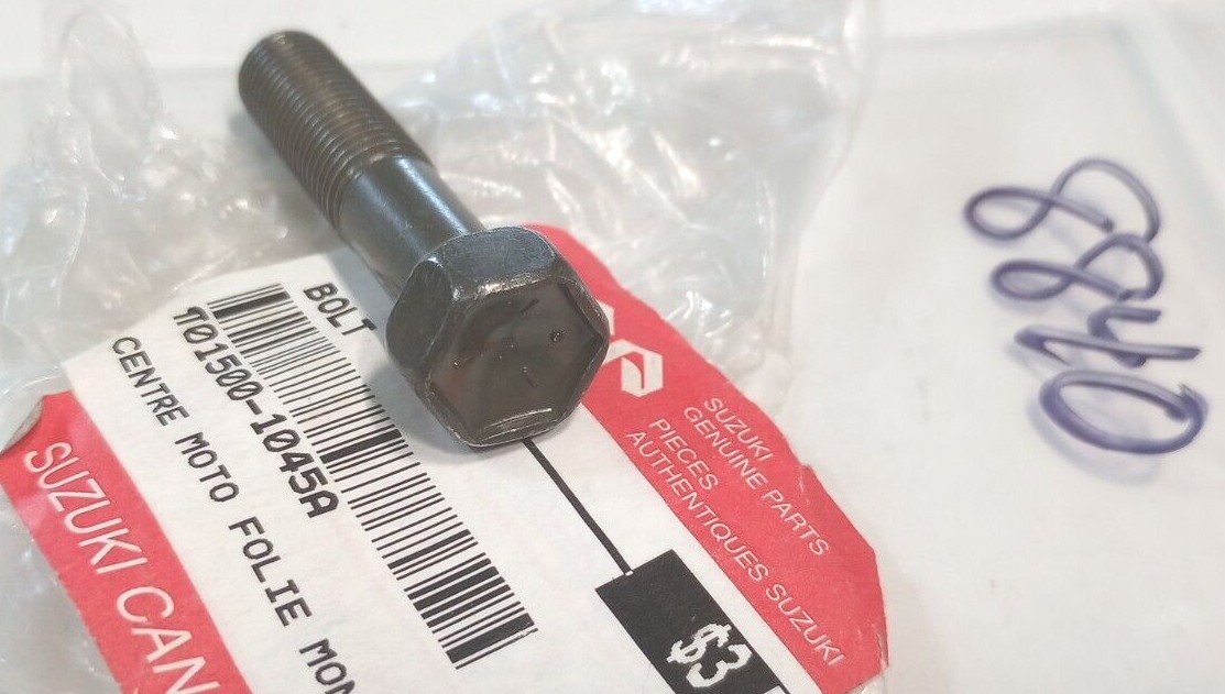 作品オーダー Suzuki Nos 10x1.25 Threads x 45 mm Bolt 01500-1045A (8840) | eBay