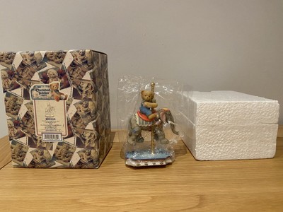 Cherished Teddies Karussell Ivan I ve Packed my trunk and im ready to go #589969