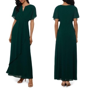 xscape emerald green dress