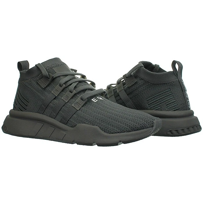 Adidas EQT Support Mid ADV Grau Wei Herren Mid Cut Sneakers Freizeit Laufschuh