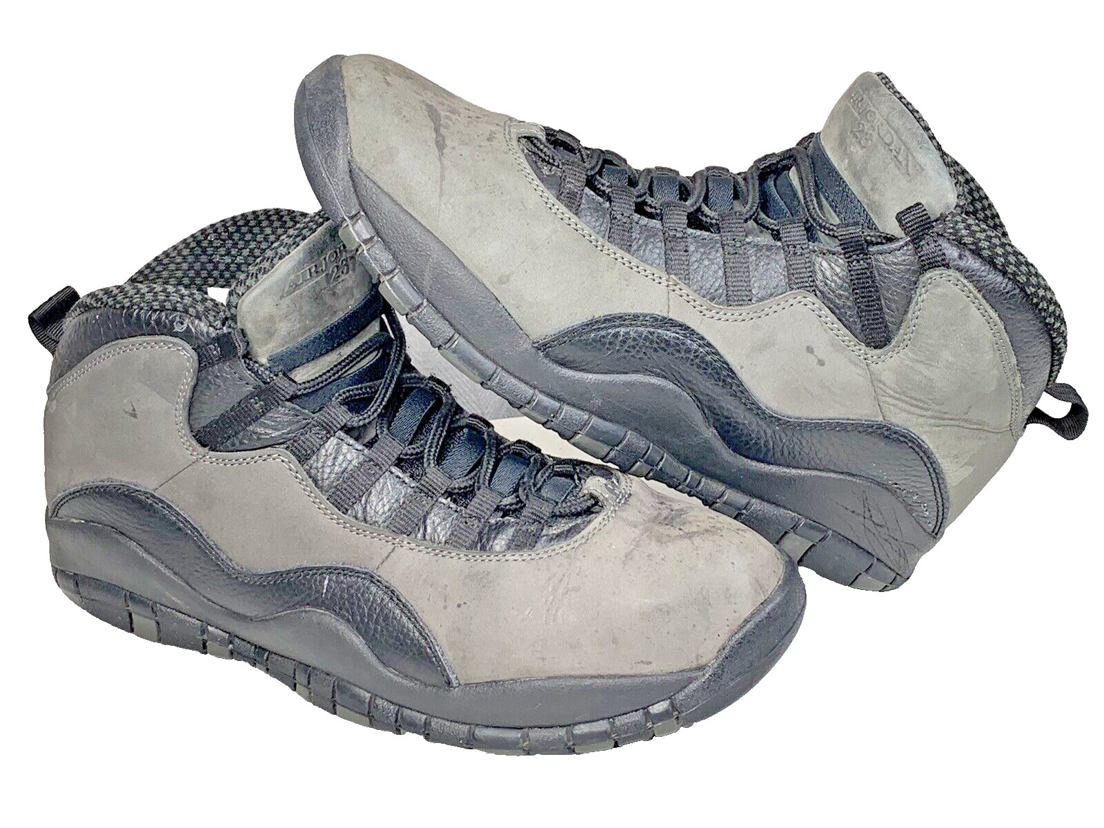 Dark Shadow All Gray Jordan 10 Nike Air Jordan 10 Retro Shadow