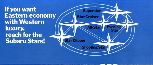 Subaru 1975 Dealer Brochure