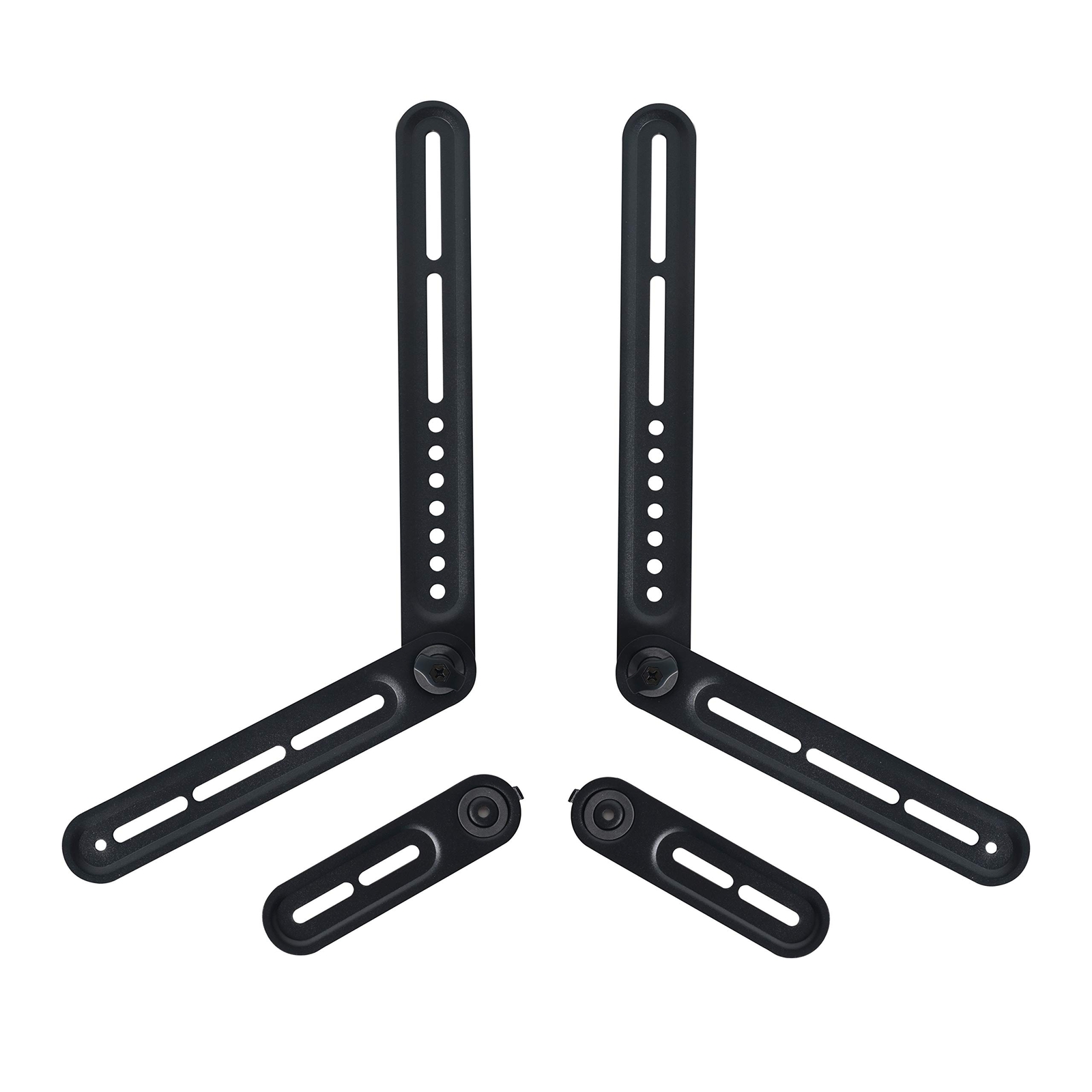 Soundbar Mount Sound Bar TV Bracket for Mounting Above or Under TV, Fits 22lb...-image