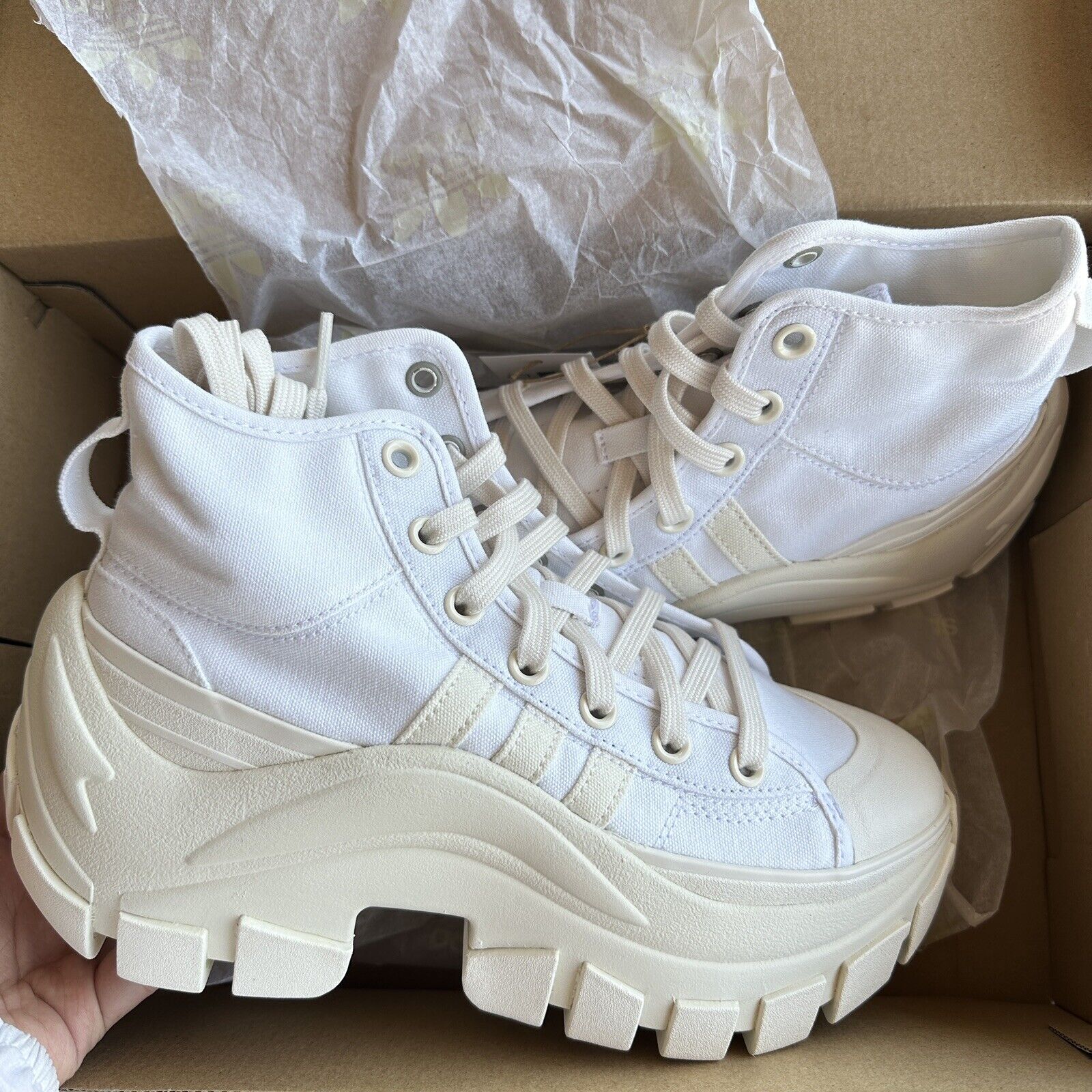 HR1441 Originals Shoes Cloud XY22 Unisex White | Nizza High eBay Adidas