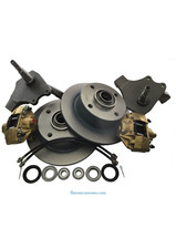 VW beetle aircooled front disc conversion kit dropped spindle