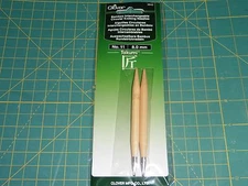 Clover Bamboo Interchangeable Circular Knitting Needles - No. 11 (8.0 mm) 3642
