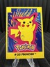 Pikachu #25 - Navarrete Kanto Buildable Card 2000s Vintage - Pokemon Card