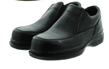Red Wing Steel Toe Shoes Leather Men's Work Safety Shoe, Slip On, Black 6646