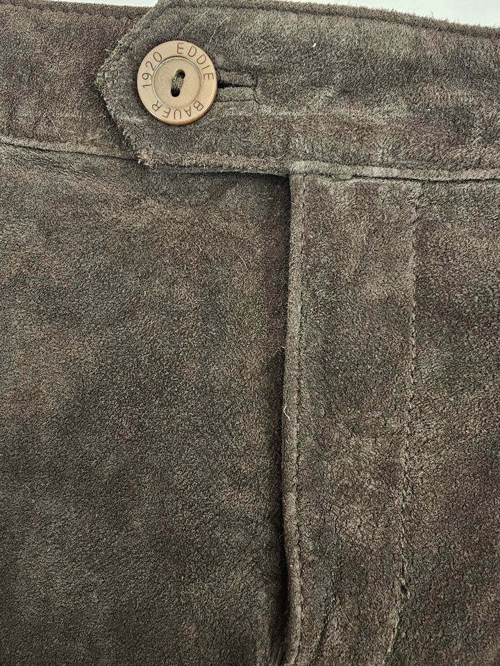 Falda de gamuza vintage para mujer Eddie Bauer Seattle - talla 10, 31" de largo  Foto 4 de 4