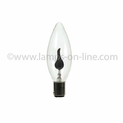 FLICKER FLAME 240V BA15D - Picture 2 of 2