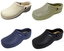 Men's Clogs Shoes Gardening Nursing Hospital Slip-on Casual Sandals, Sizes: 7-12