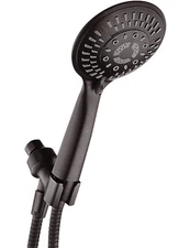 5 Spray High Pressure Settings Handheld Shower Head Set-Oil Rubbed