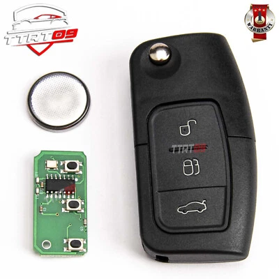 TÉLÉCOMMANDE CLÉ POUR FORD FOCUS MONDEO FIESTA S-MAX GALAXY C-MAX 433MHz 4D60