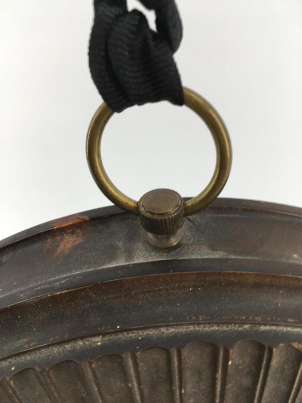 Antique Word & Works Barometer Weather Wood Framed Germany