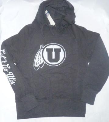NEW NCAA Utah Utes Hoodie Hooded Sweatshirt Women Ladies M Medium NWT PK88