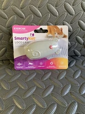 Smartykat Loco Laser Exercise Electronic Light Cat Toy - Grey