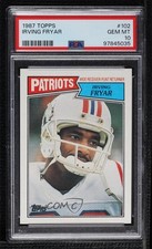 1987 Topps Irving Fryar #102 PSA 10 GEM MT g6p