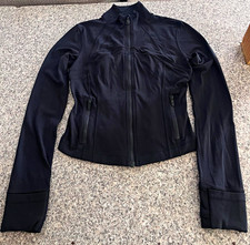 lululemon Define Jacket Women s Black Full Zip Stretch Zipped Pockets 4