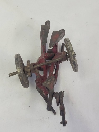 Antiker Arcade Gusseisen McCormick Hirsch 2-Boden Pflug Bauernhof Gerät - Bild 9 von 10