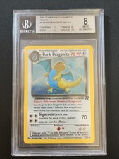 Pokemon BGS 8 DARK DRAGONITE 5/82 Team Rocket - 2000 DEUTSCH ITALIENISCH