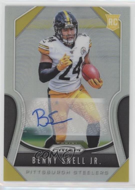 2019 Panini Prizm Rookies Silver Benny Snell Jr #332 Rookie Auto RC 0l8