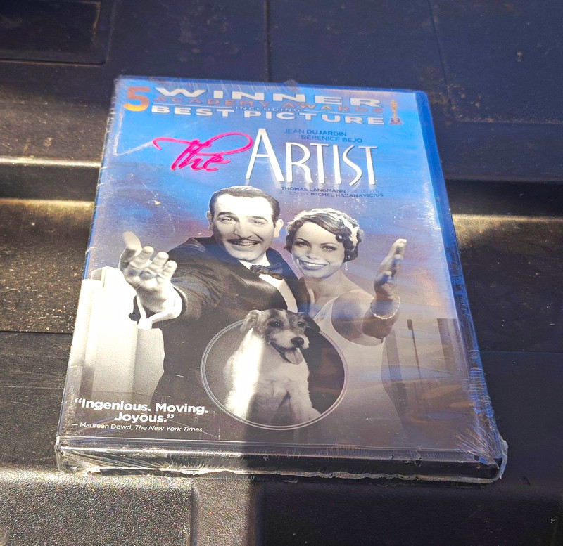 The Artist Blu-ray Movie Jean Dujardin Berenice Bejo Michel Hazanavicius